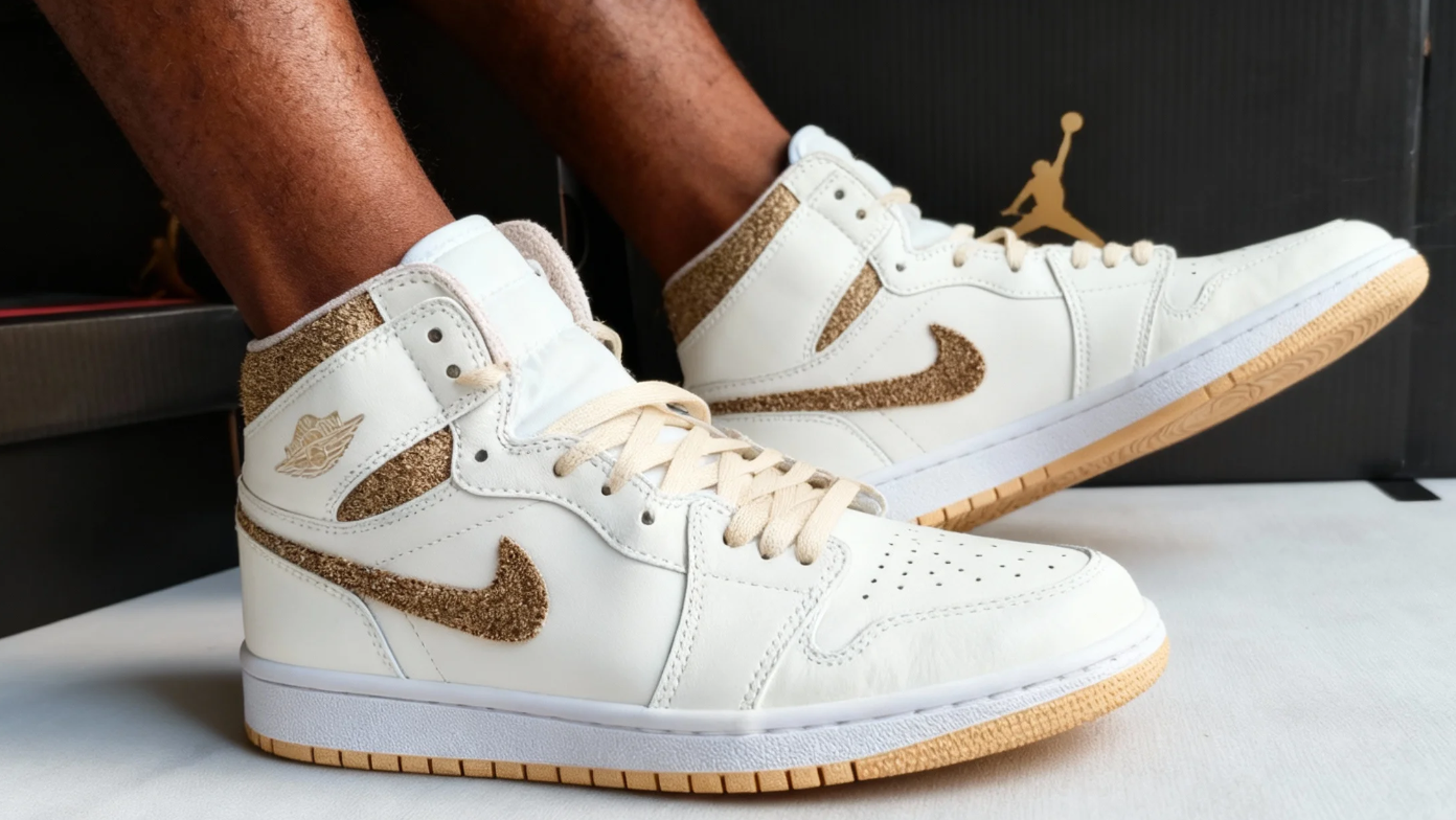 Jordon Air Jordon1High Creamy white
