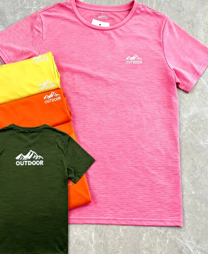 Ice silk short sleeves
