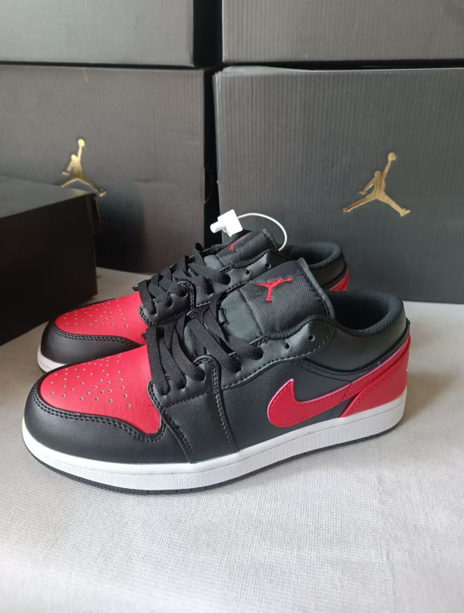 Jordon Air Jordon1Low black and red