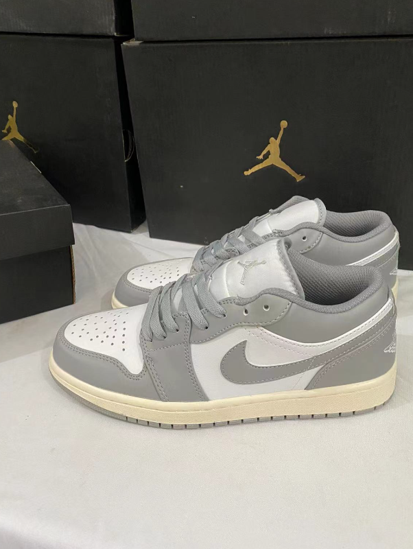 Jordon Air Jordon1Low white gray