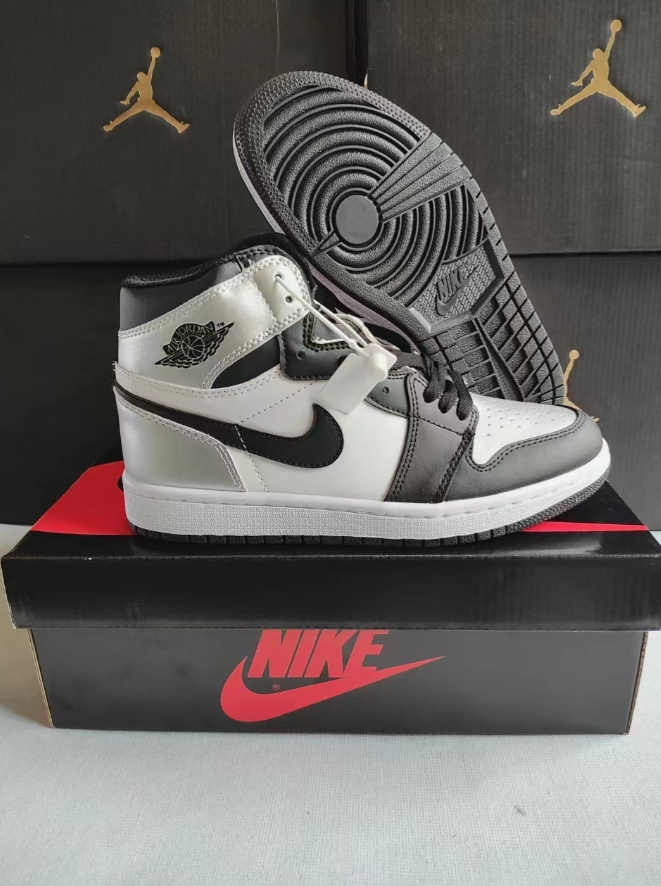 Jordon Air Jordon1High Black and Silver