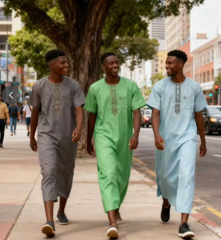​Muslim men's wear, kaftan thobe