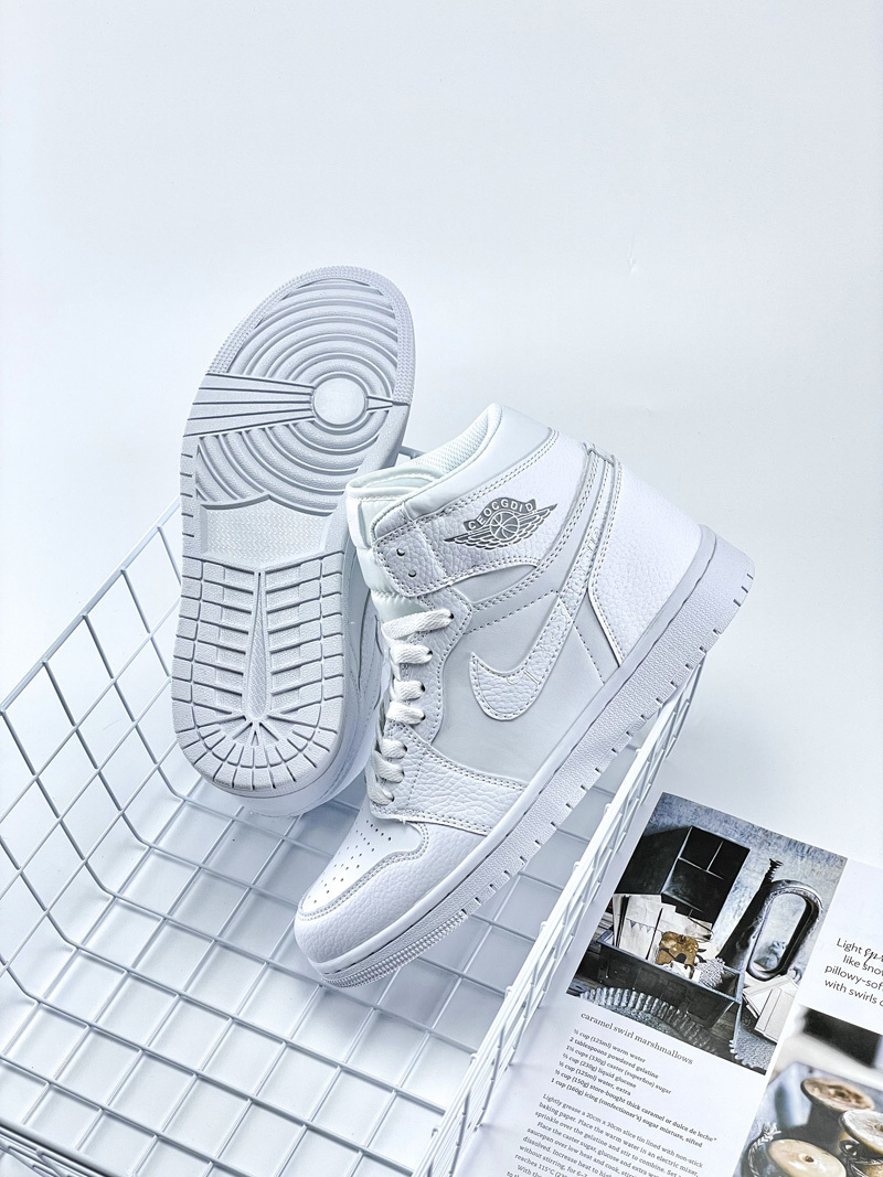 Jordon Air Jordan 1 High -pure white