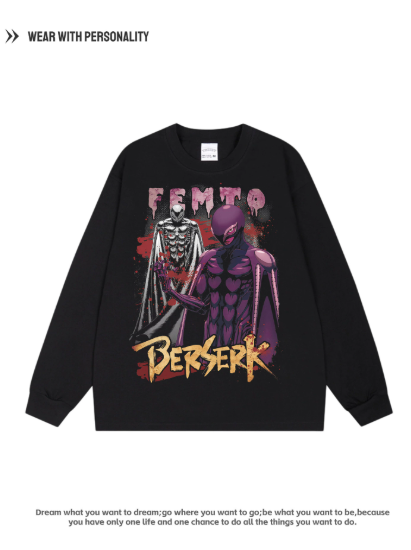 Akira - Legendary Swordsmanship of Japan's Cartoon Animated Series with Long Sleeves