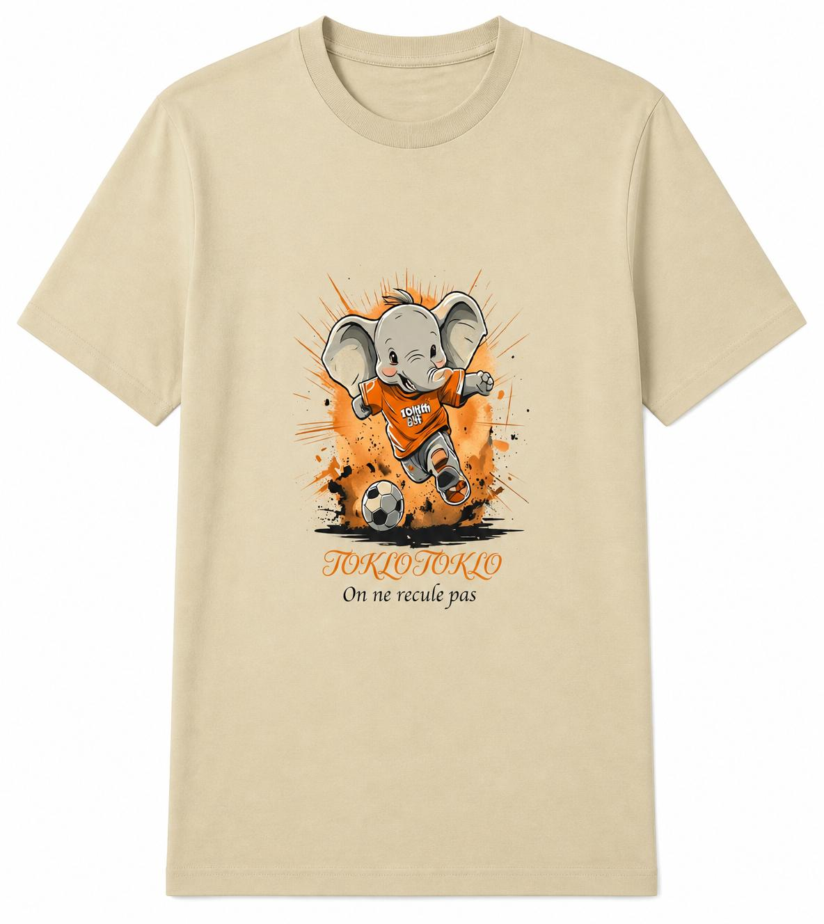 Men's Soccer Elephant Graphic T-Shirt