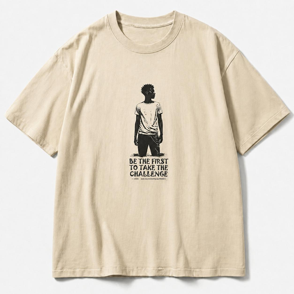 Men's Inspirational Silhouette Graphic T-Shirt 