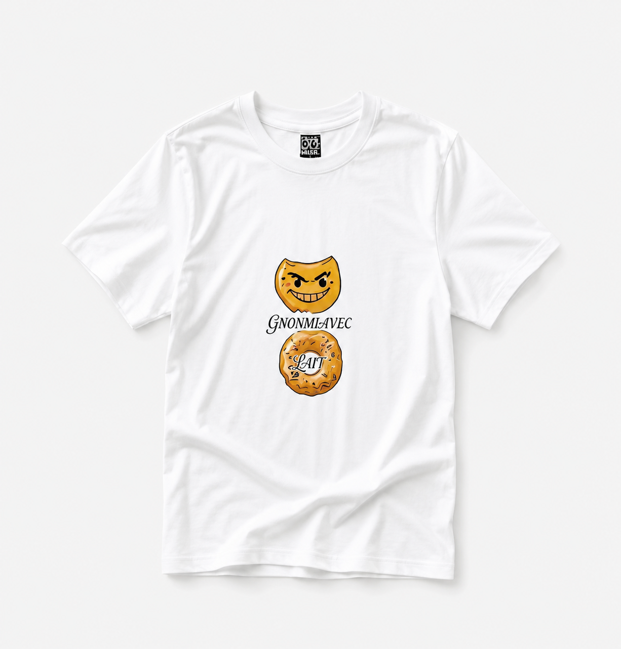 Men's Fun Cookie Graphic T-Shirt