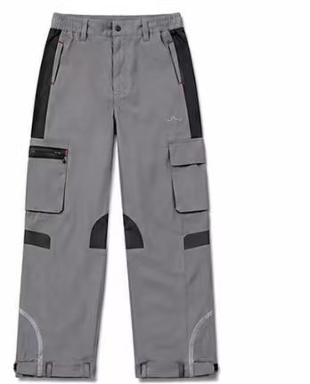 Men's Multi-Pocket Tactical Cargo Pants, High-Elastic Outdoor Workwear Trousers