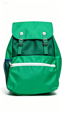 Forest Green Flap Backpack with Buckle Closure, for Work & Outdoor